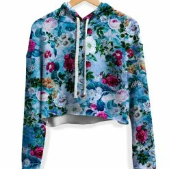 T6 Lennon Fleece Crop Hoodie