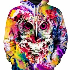 T6 Owl Unisex Hoodie