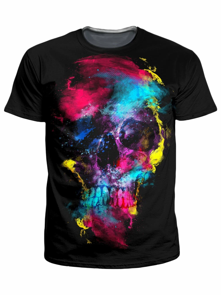 Ready To Ship Skull 49 T-Shirt And Shorts Combo - Image 2
