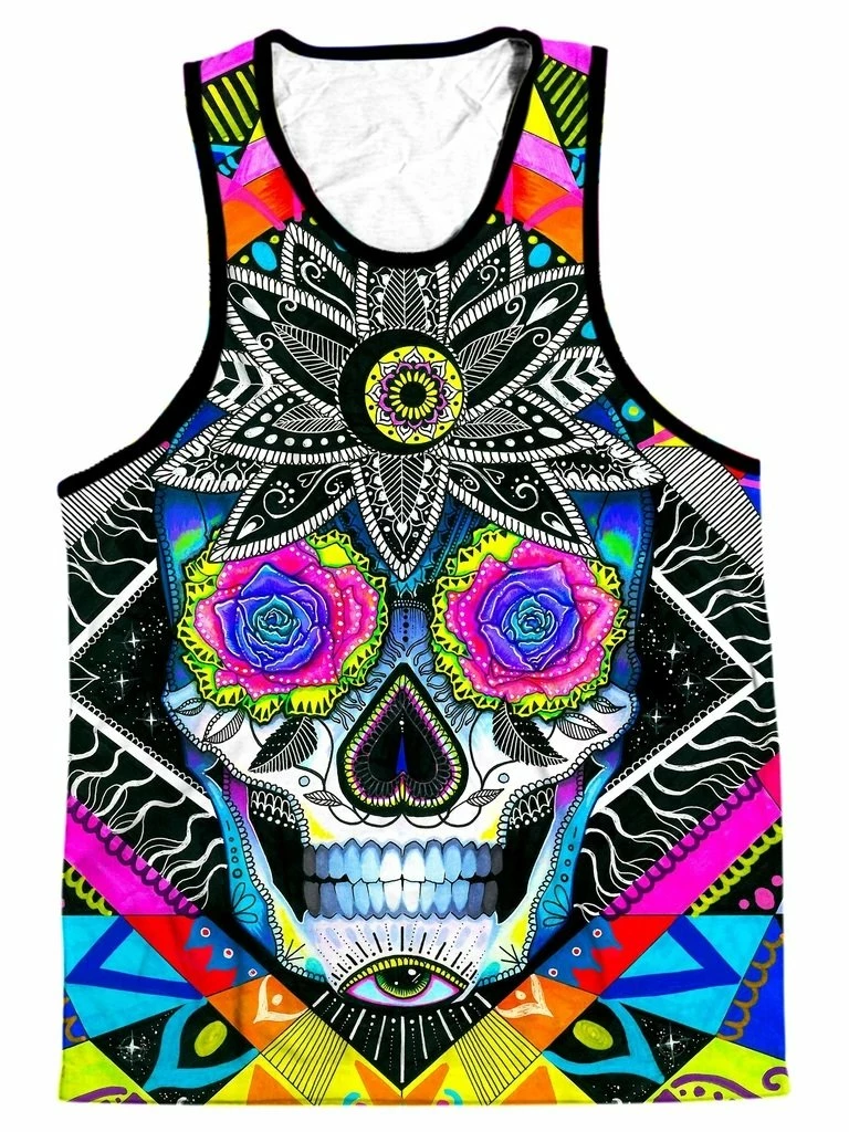 Suger Skull Tank and Shorts with PM 2.5 Face Mask Combo Ready To Ship Suger Skull Tank And Shorts With PM 2.5 Face Mask Combo -iEDM Shop riza peker suger skull tank and shorts with pm 2 5 face mask combo
