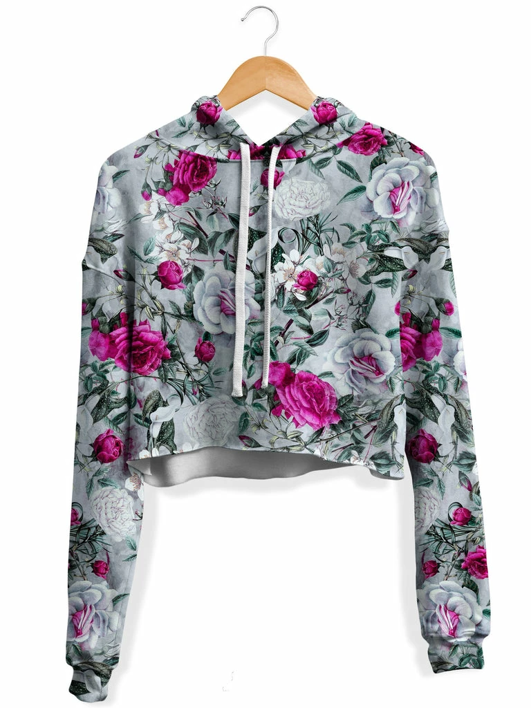 T6 Vapor Fleece Crop Hoodie