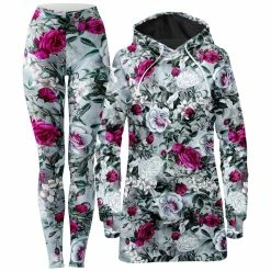 Ready To Ship Vapor Hoodie Dress And Leggings Combo