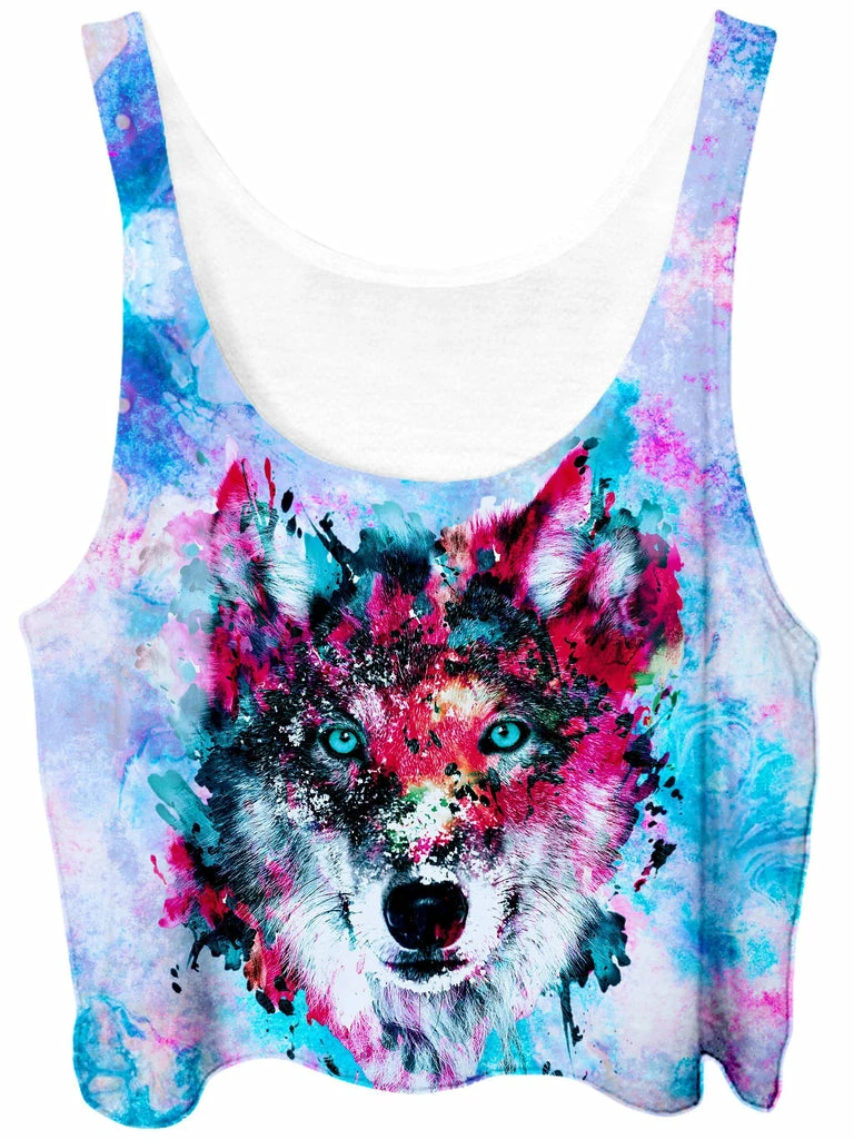 T6 Wolf Crop Top