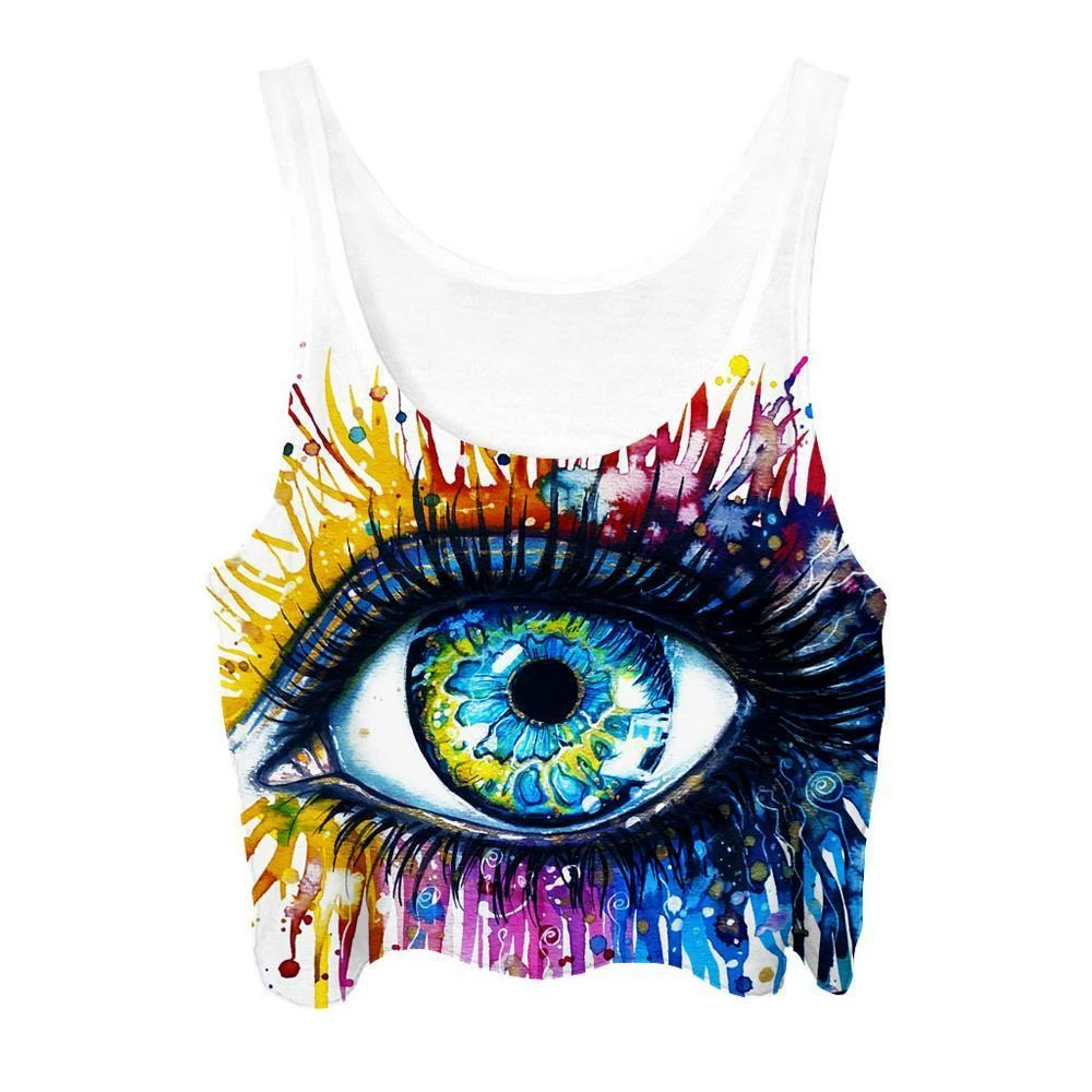 Eyecopi Kopie Crop Top and Leggings Combo Ready To Ship Eyecopi Kopie Crop Top And Leggings Combo -iEDM Shop svenja jodicke eyecopi kopie crop top and leggings combo