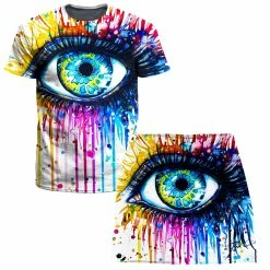 Ready To Ship Eyecopi Kopie T-Shirt And Shorts Combo