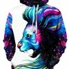 T6 Lion Color Unisex Hoodie