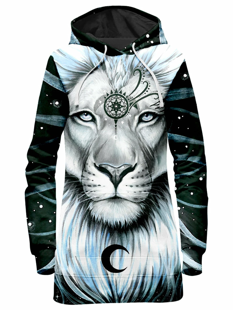 Lion Galaxy Hoodie Dress T6 Lion Galaxy Hoodie Dress -iEDM Shop svenja jodicke lion galaxy hoodie dress