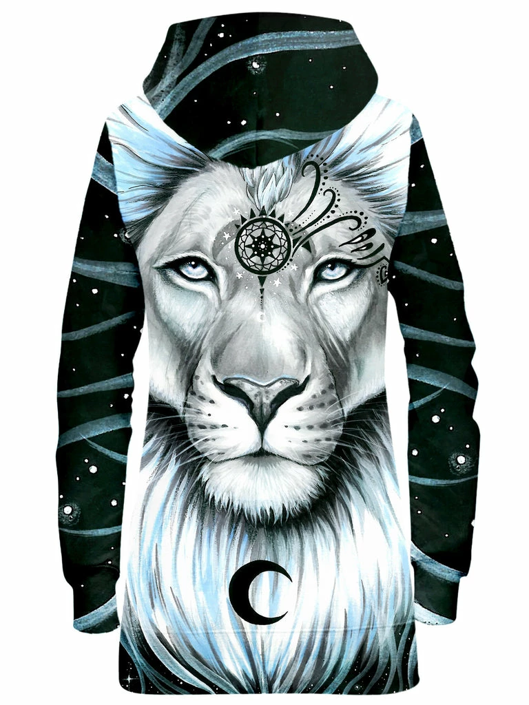 Lion Galaxy Hoodie Dress T6 Lion Galaxy Hoodie Dress -iEDM Shop svenja jodicke lion galaxy hoodie dress