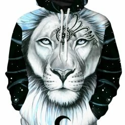 T6 Lion Galaxy Unisex Hoodie
