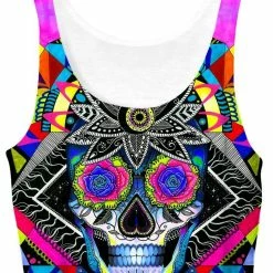 Ready To Ship Suger Skull Crop Top And Booty Shorts Combo -iEDM Shop svenja jodicke suger skull crop top and booty shorts combo 11678462443595 1024x1024