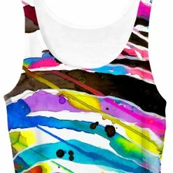 T6 Zebra Bunt Crop Top