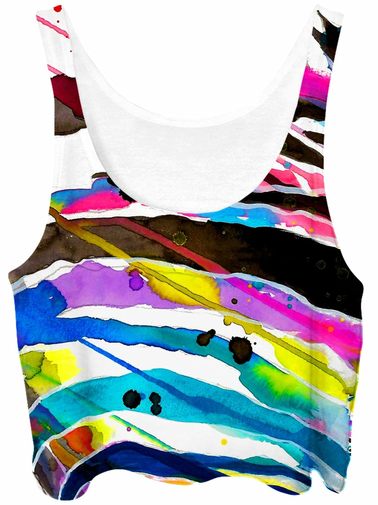 Zebra Bunt Crop Top T6 Zebra Bunt Crop Top -iEDM Shop svenja jodicke zebra bunt crop top